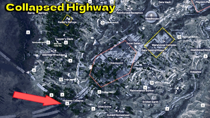 Arc Raiders Reduced to Rubble Collapsed Highway Location