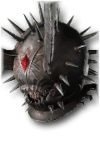 Cage of Madness Unique Helm in Diablo 4