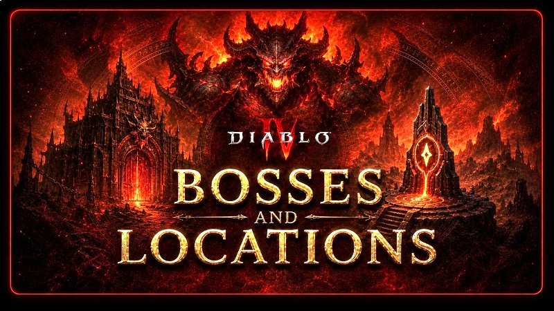 Diablo 4 Bosses and Locations image