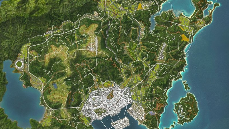 Forza Horizon 6 Map