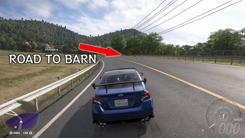 Forza Horizon 6 Nissan Skyline 2000GT-R road to barn