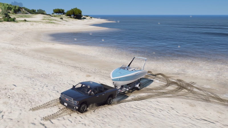 gta 5 boat trick location