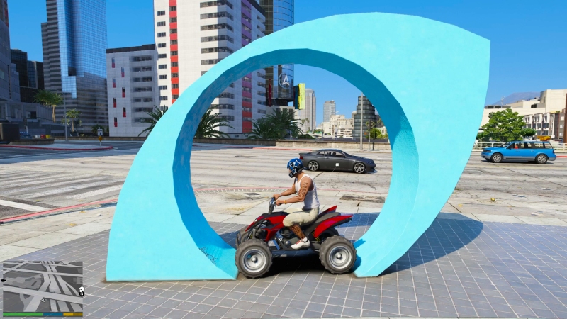 gta 5 quad trick side view