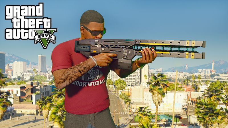 Gta 5 RailGun