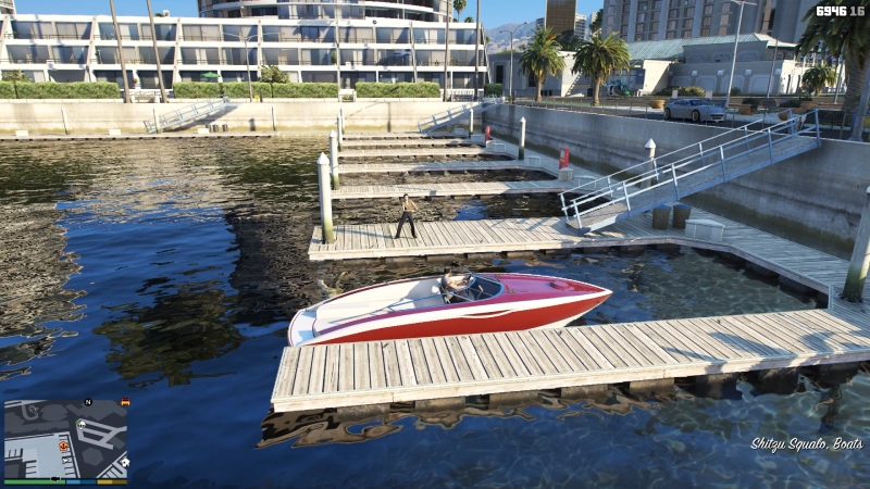 Gta 5 Various Boats at docks
