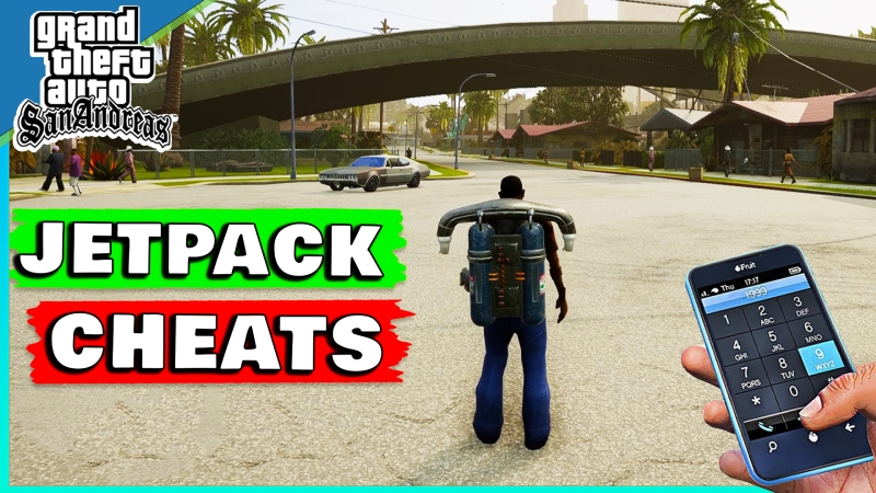 gta san andreas jetpack cheat codes