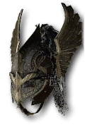 Heir of Perdition Mythic Unique Helm in Diablo 4
