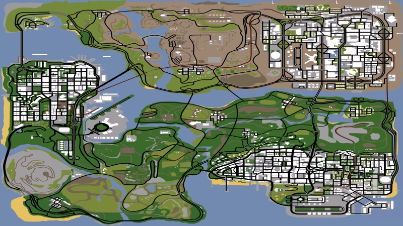 gta san andreas interactive map