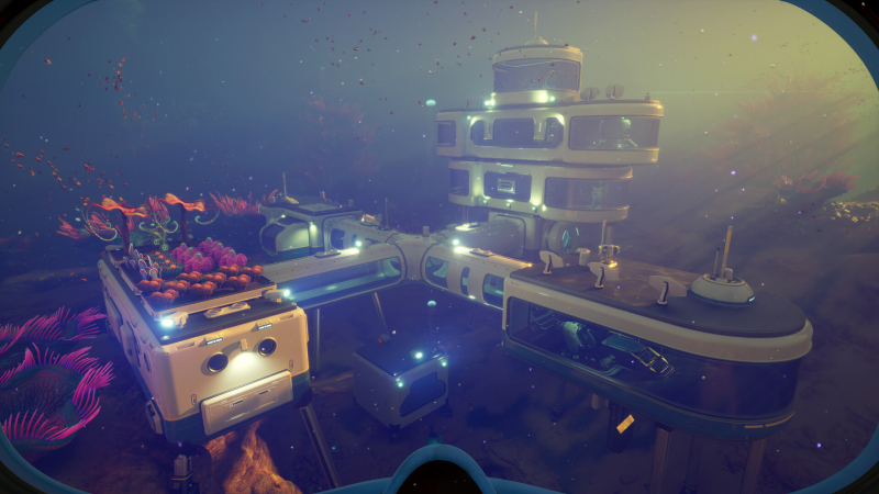 Subnautica 2 underwater base building screenshot