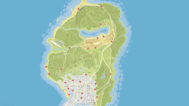 GTA 5 Interactive Map
